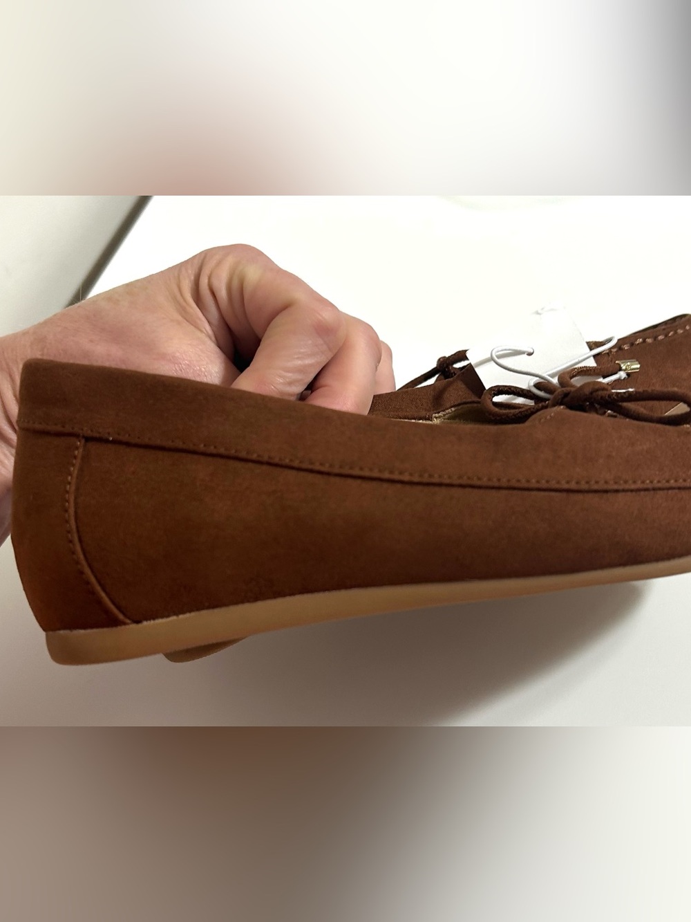 NWT Women’s Brown Suede J. Crew Boat Shoes - Picture 4 of 11